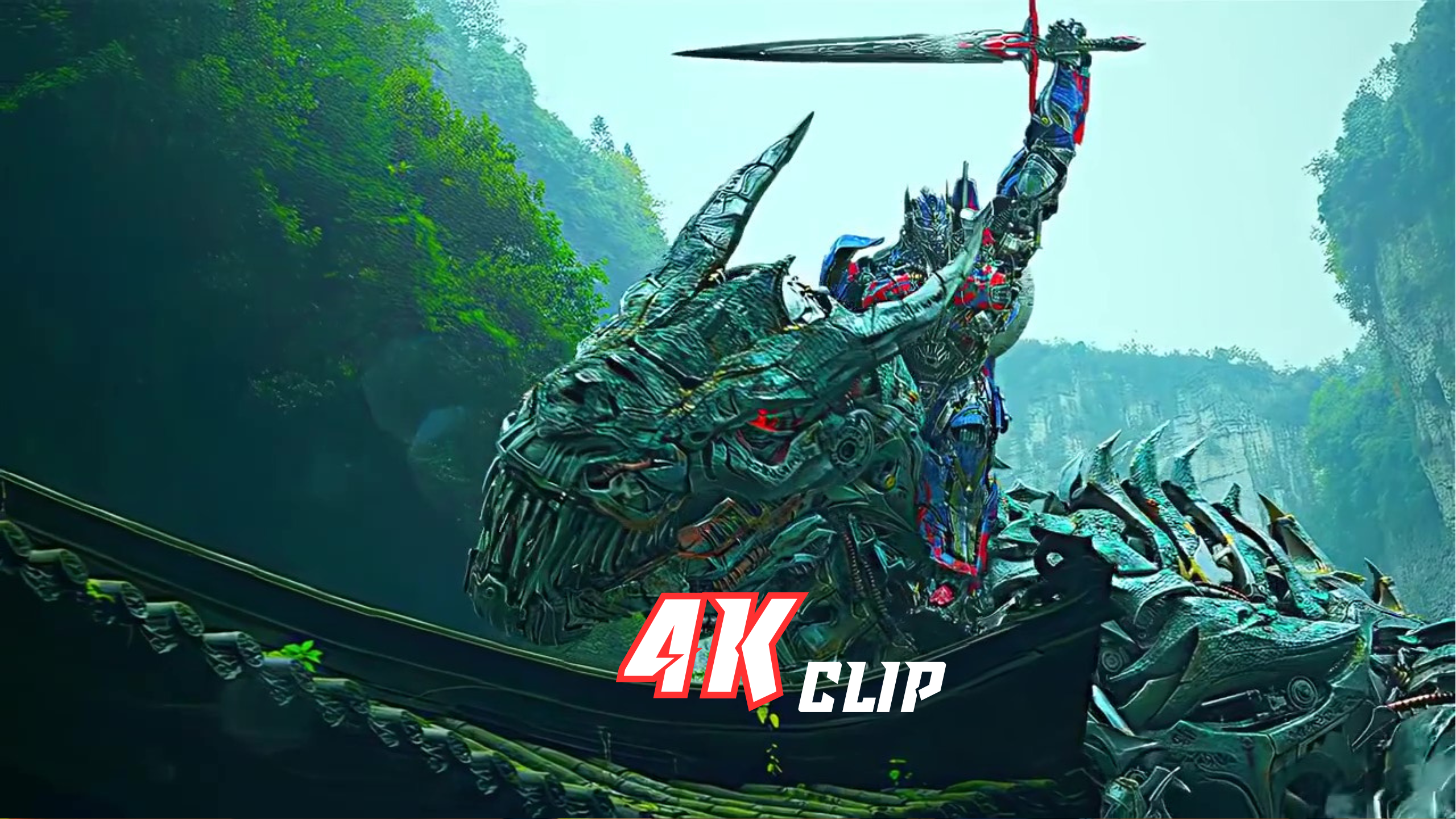 Optimus Prime 4K Clip
