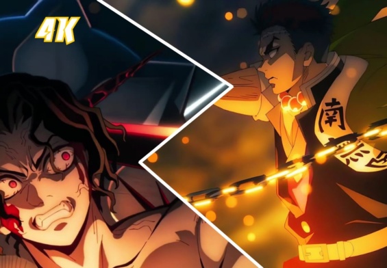 Muzan vs Gyomei Clip