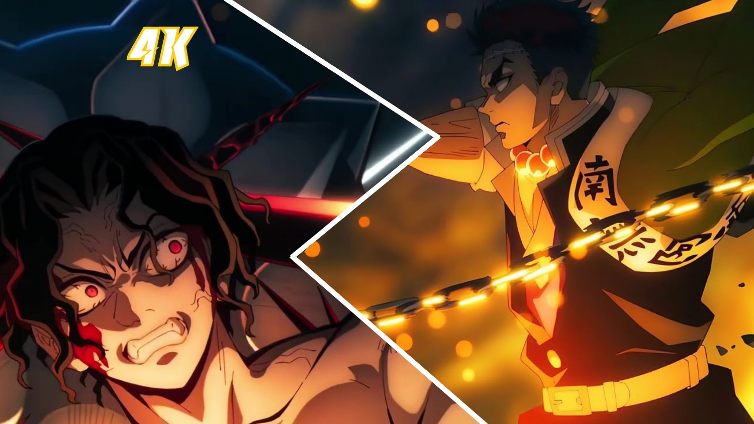 Muzan vs Gyomei Clip