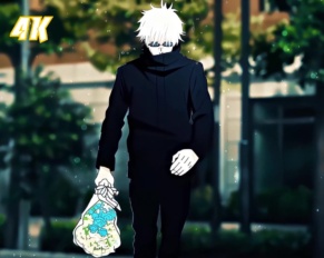 Gojo Satoru Twixtor 4K