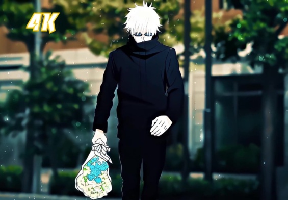 Gojo Satoru Twixtor 4K