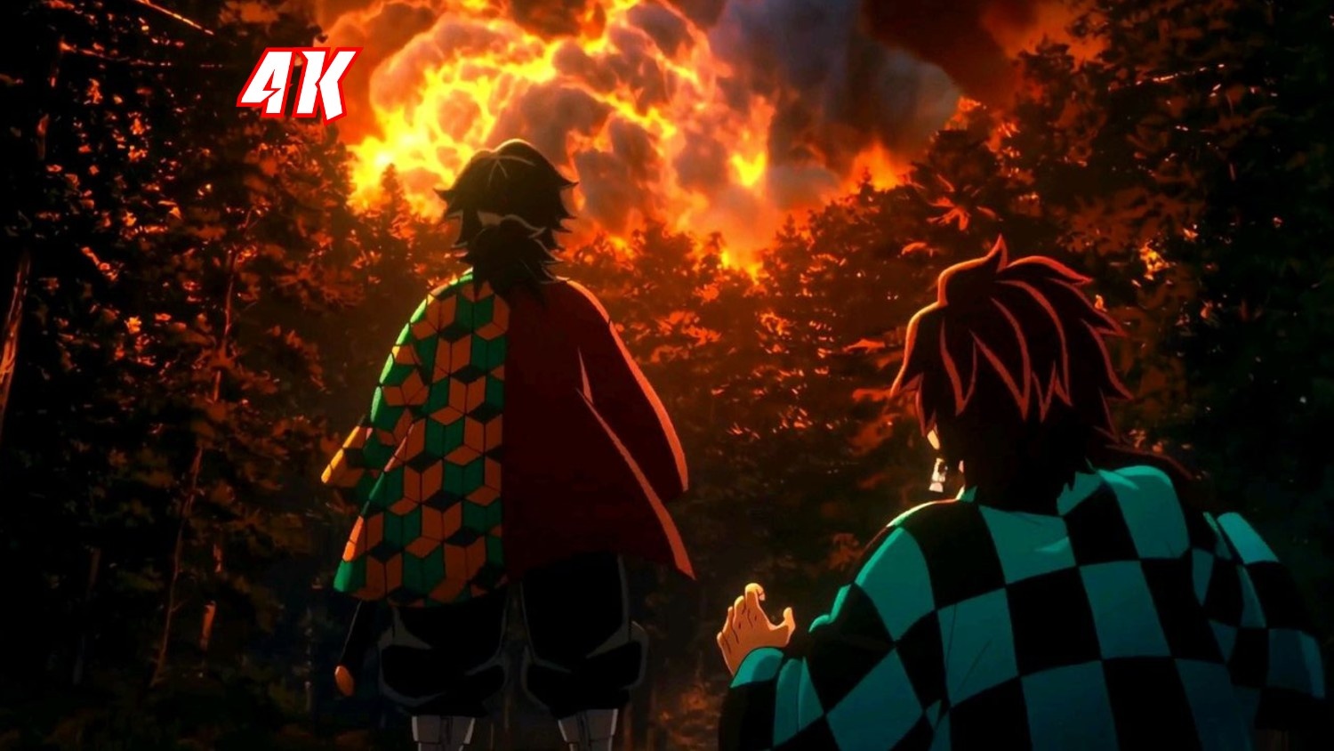 Demon Slayer Explosion Twixtor 4K