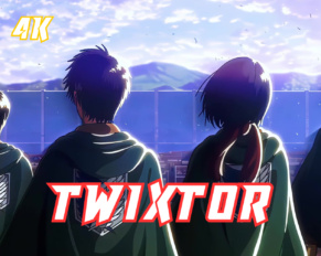Attack On Titan 4K Twixtor