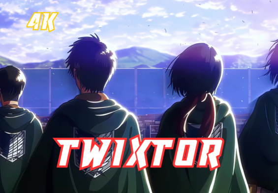 Attack On Titan 4K Twixtor