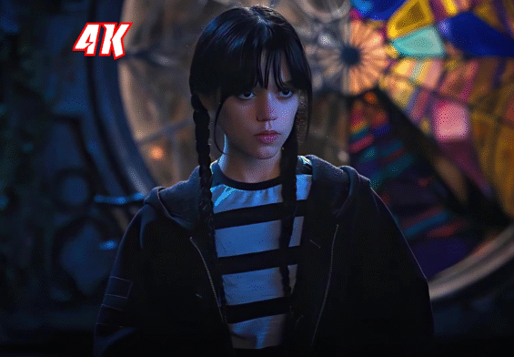 Wednesday Addams 4K Twixtor