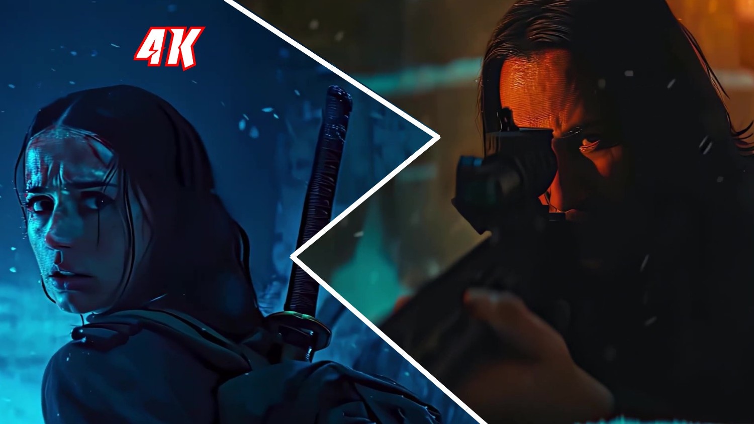 Ballerina Meets John Wick Clip