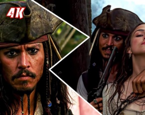 Jack Sparrow and Elizabeth Drunk scene | Pirates Of The Carribean