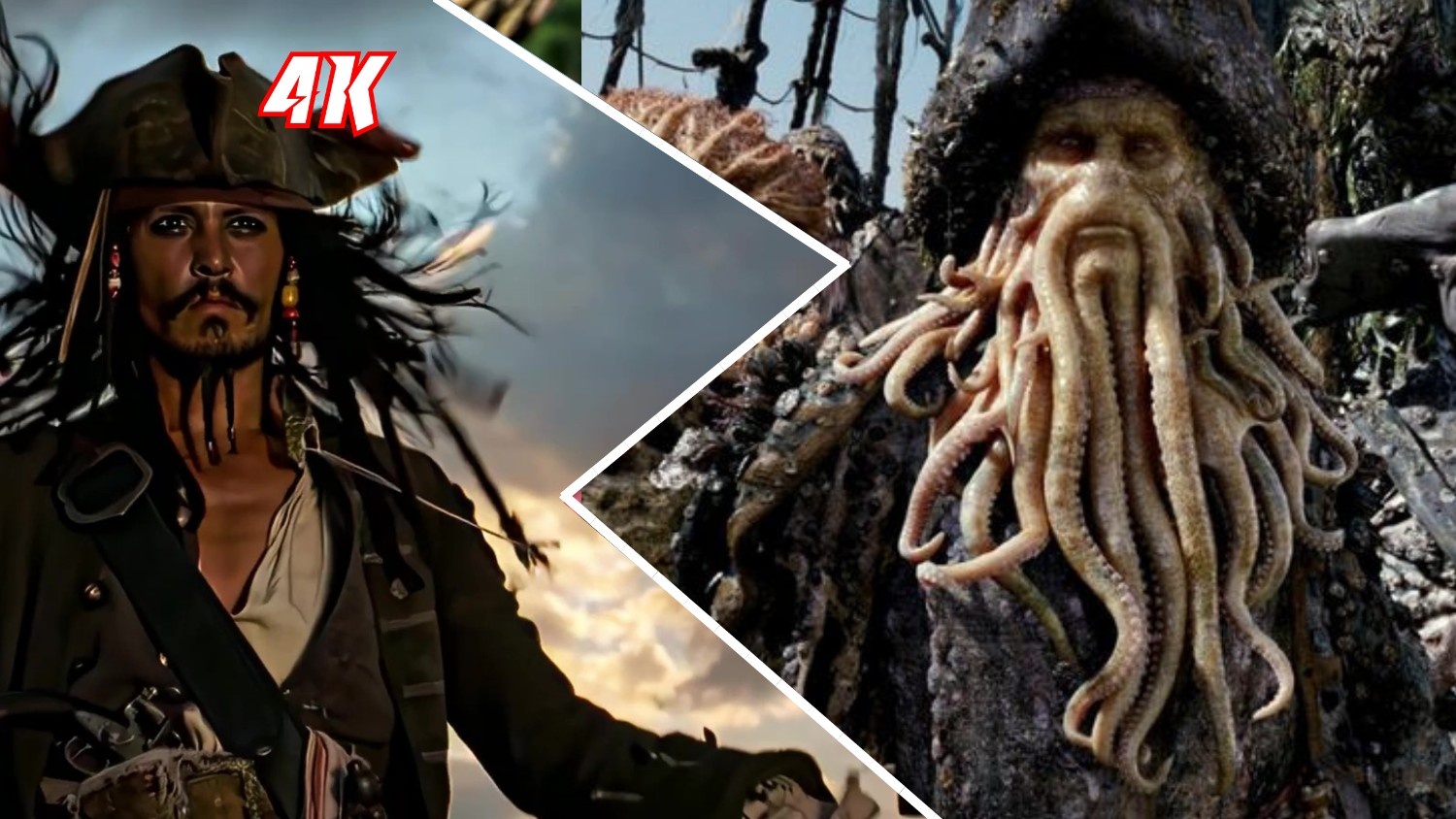 Davy Jones Scene Clip | Pirates Of The Carribean