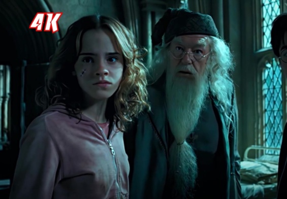 Hermione Granger in Prisoner Of Azkaban 4K Twixtor