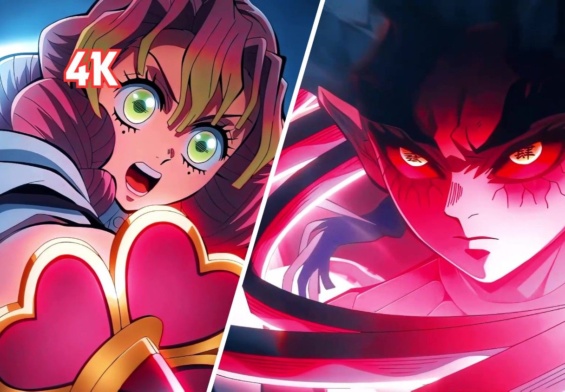 Mitsuri vs Zohakuten 4K Twixtor