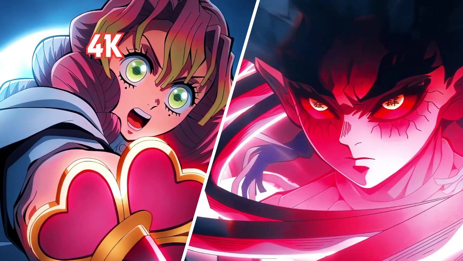 Mitsuri vs Zohakuten 4K Twixtor