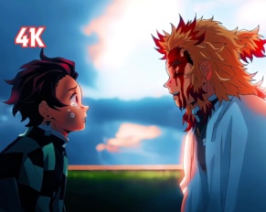 Rengoku Death 4K Twixtor