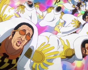 Luffy Gear 5 vs Kizaru