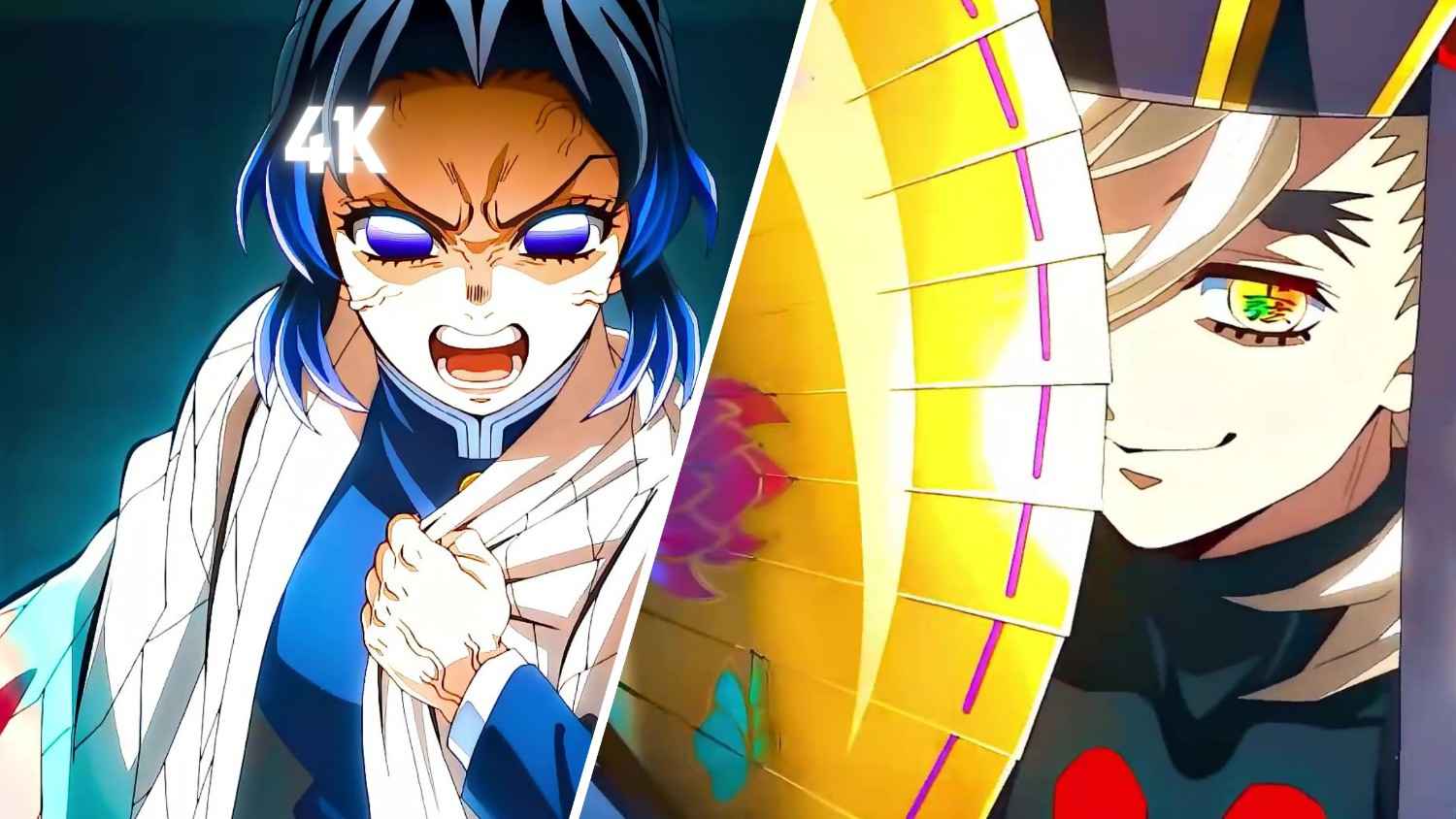 Shinobu vs Douma Twixtor Trailor | Demon Slayer Infinity Castle Trailor 2