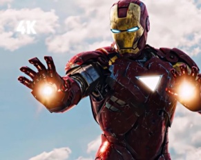 Iron Man Twixtor 4k