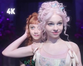 Enid & Wednesday Dance Twixtor 4K | Wednesday S2 Part