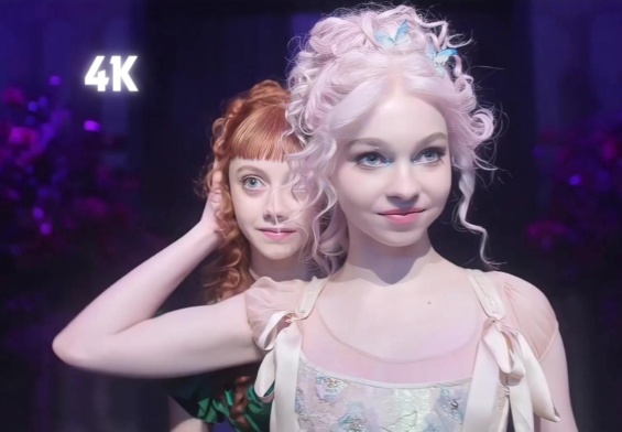 Enid & Wednesday Dance Twixtor 4K | Wednesday S2 Part