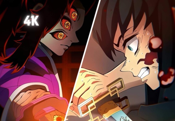 Kokushibo Vs Muichiro Twixtor 4k