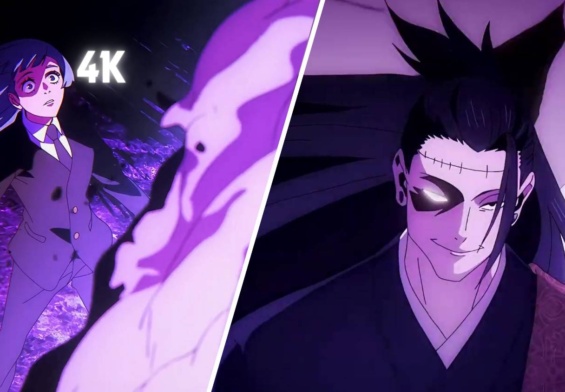 Everyone vs Geto Kenjaku and Uraume Clip 4K