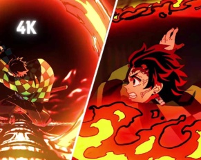 Tanjiro Sun Breathing Compilation Clip