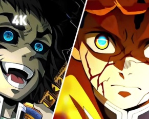 Zenitsu vs Kaigaku 4k Twixtor Clip