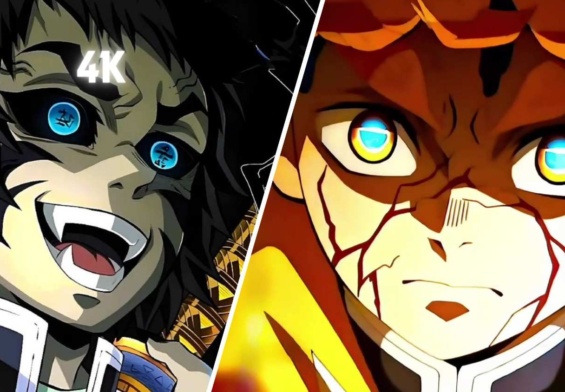 Zenitsu vs Kaigaku 4k Twixtor Clip