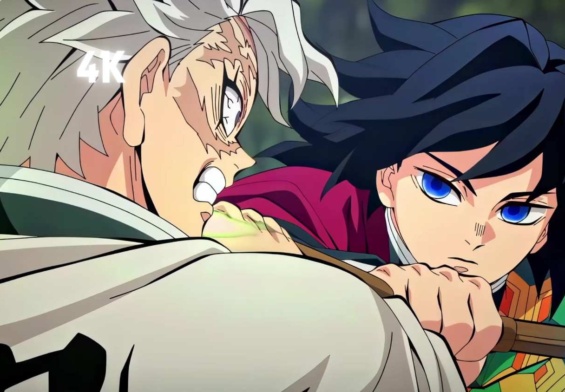 Sanemi vs Tomioka Twixtor 4K