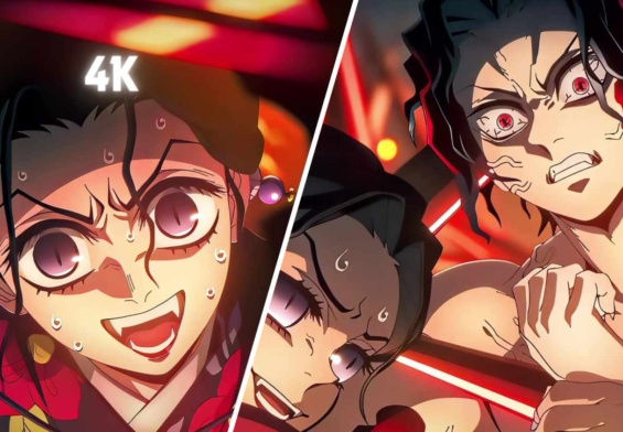 Tamayo Twixtor 4K | Kibutsuji | Demon Slayer