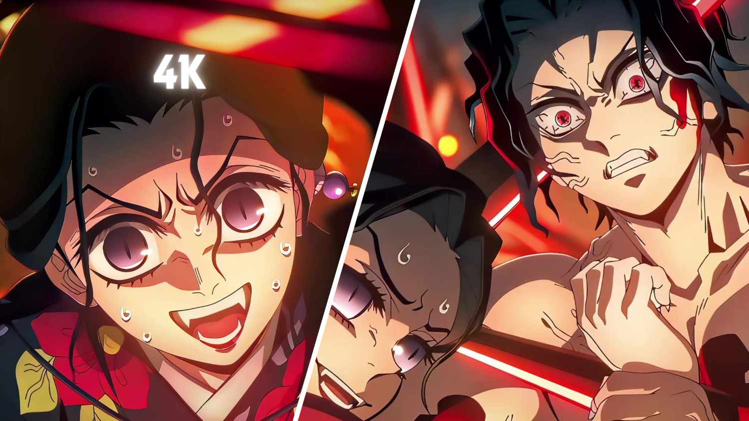 Tamayo Twixtor 4K | Kibutsuji | Demon Slayer
