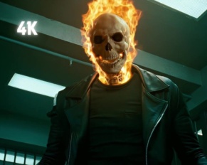 Ghost Rider 4K Clip Scene pack
