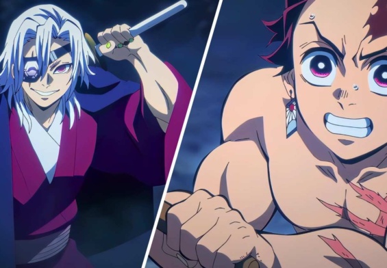 Tengen vs Tanjiro Clip 4K | Demon Slayer