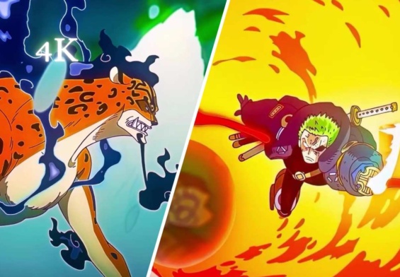 Zoro vs Lucci 1144 Twixtor 4K | One Piece