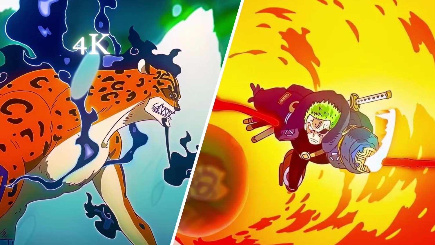 Zoro vs Lucci 1144 Twixtor 4K | One Piece