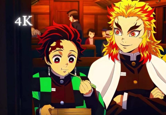 Kyojuro Rengoku 4K Twixtor | Demon Slayer