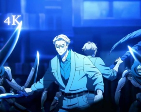 Jujutsu Kaisen Trailer 4K Twixtor