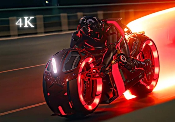 Tron Ares Trailer 4K Twixtor