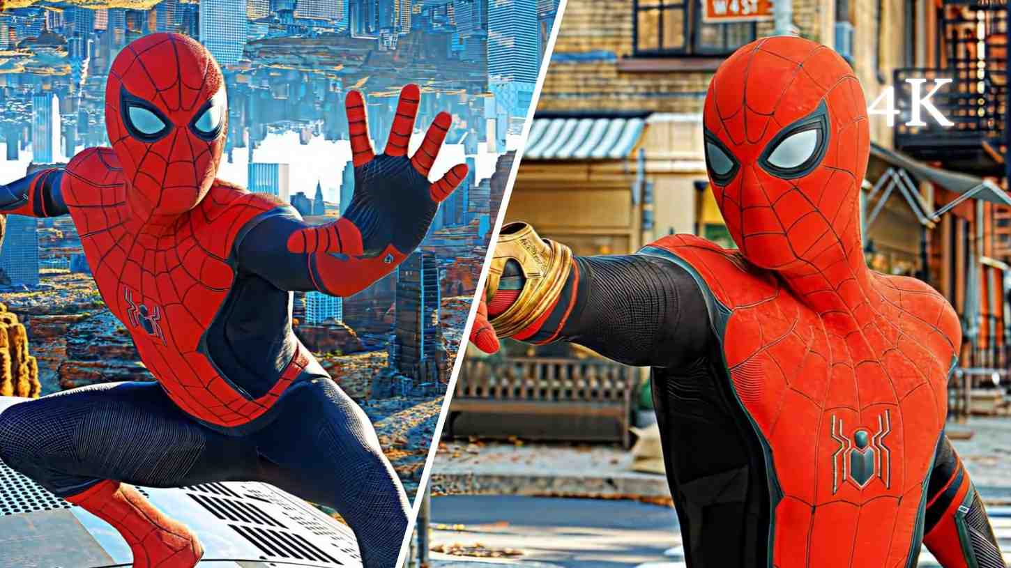 Spider Man 4K Twixtor Clips