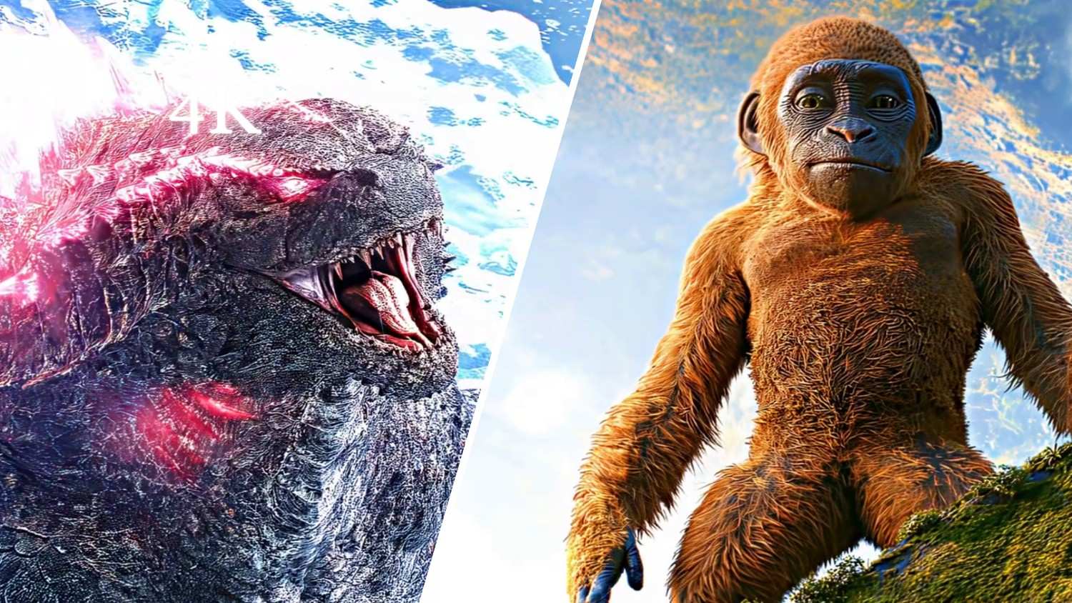 Godzilla x Kong The New Empire 4K Scene Pack