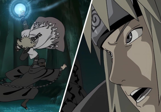 Minato vs Obito 4K Clip