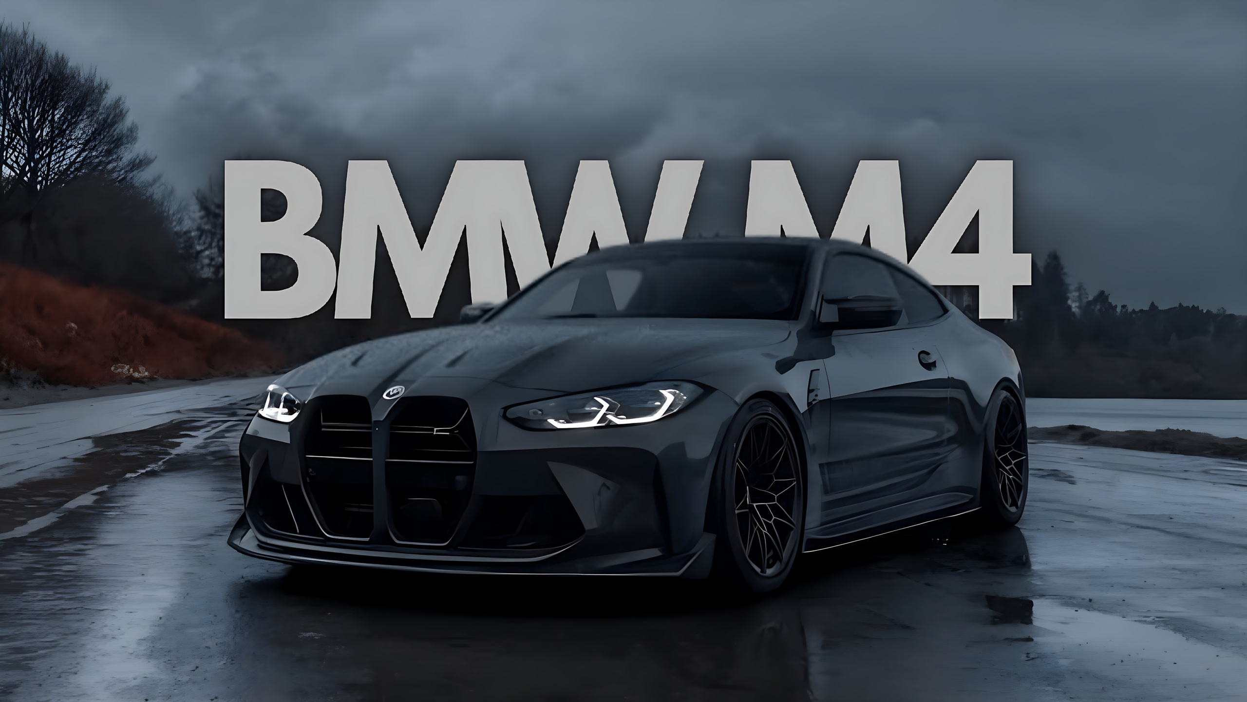 BMW M4 Black 4K Scenepack | Car Clips