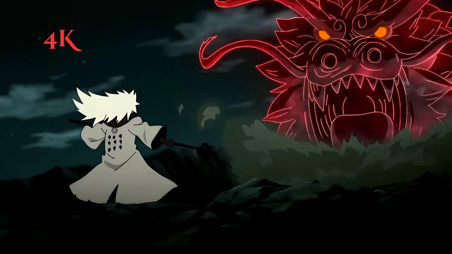 Guy vs Madara 4K Clip | Naruto Shippuden