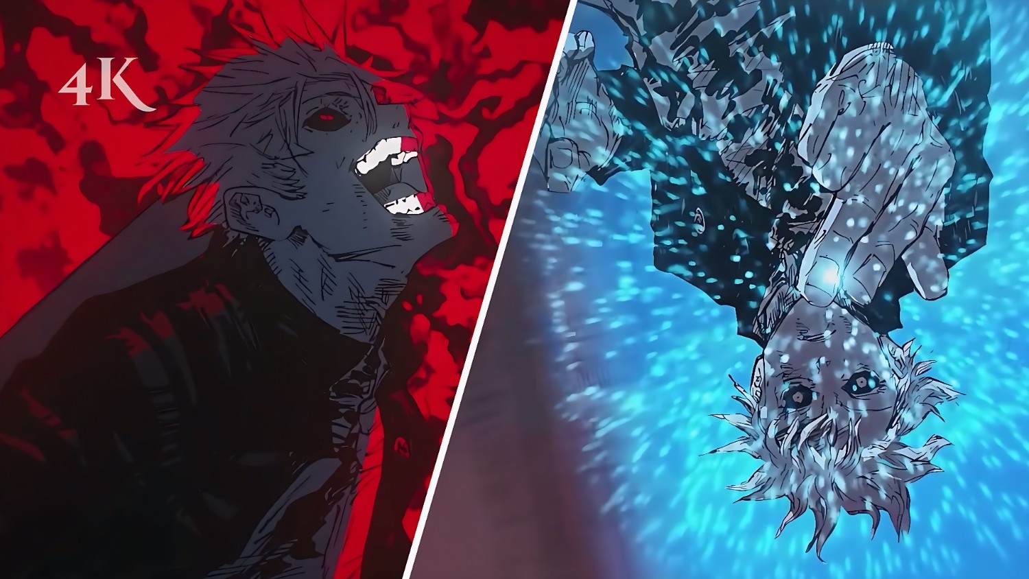 Manga Gojo Satoru Twixtor 4k