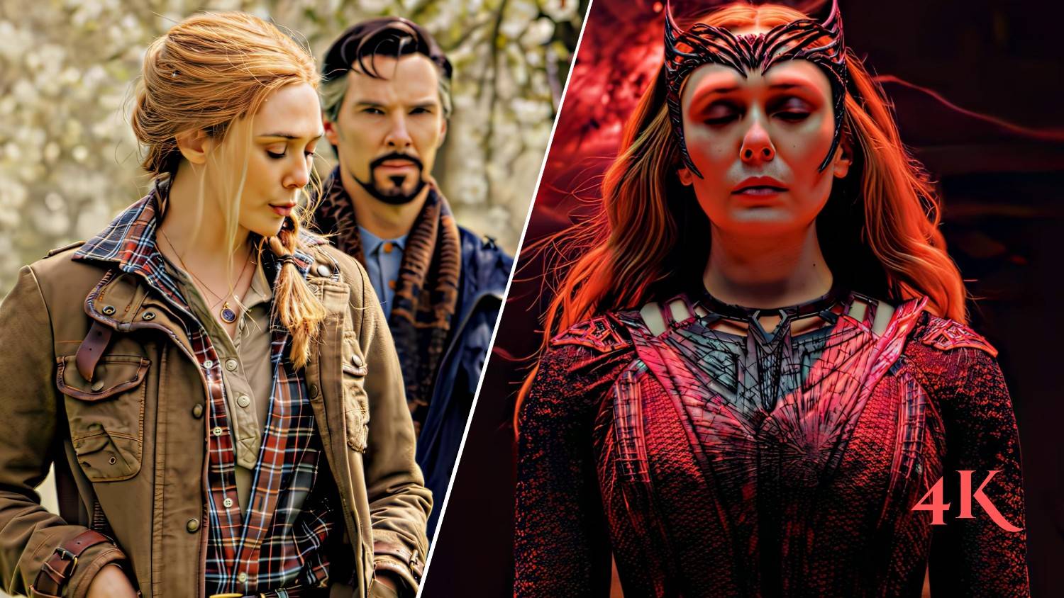 Wanda Maximoff Scene Pack 4K |Doctor Strange Multiverse Of Madness