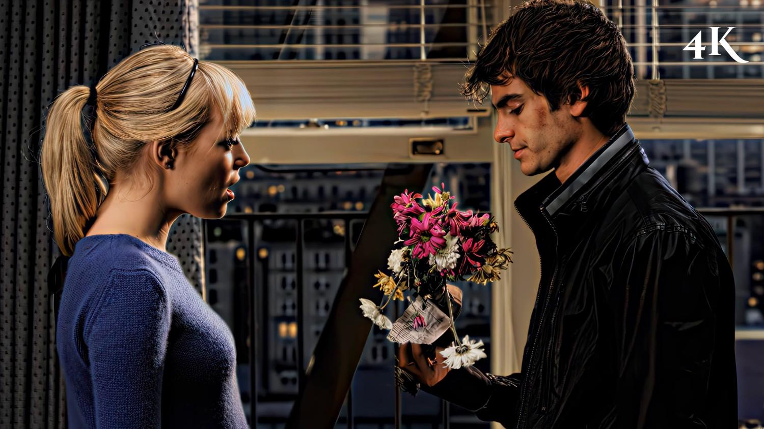 Peter Parker X Gwen Stacy 4K Scene Pack
