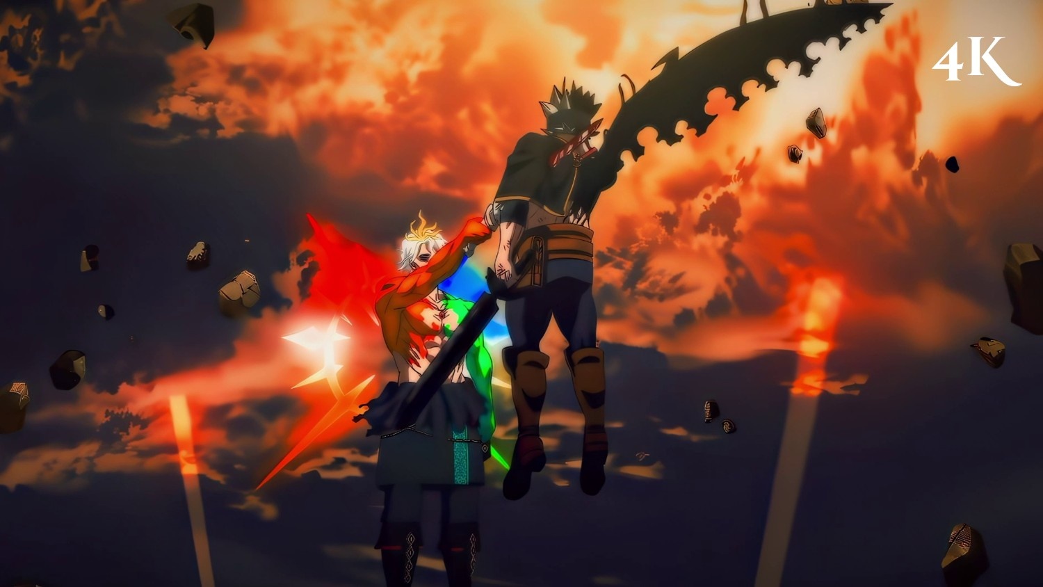 Black Clover Movie Twixtor 4K